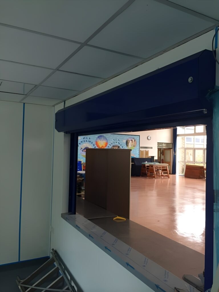 Fire Shutter Installation